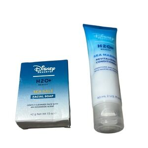 Disney Resorts H2O+ Beauty Sea Salt Facial Soap & Sea Marine Conditioner Set